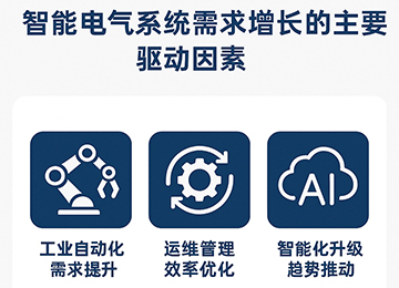 Demand for intelligent electrical systems grows, and automation solutions are being implemented more quickly